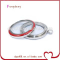 Stainless steel glass locket pendant necklace wholesale manufacturer